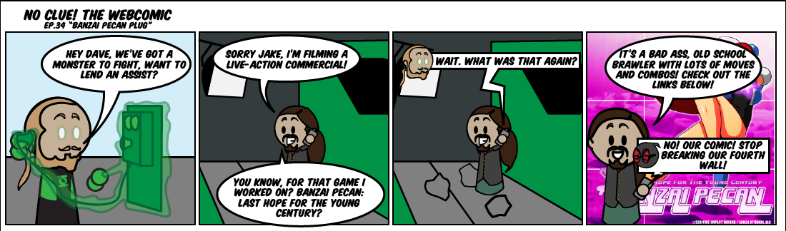 No Clue original run strip 034